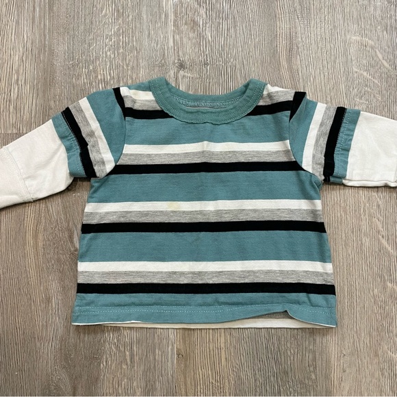 5/$20 CRAZY 8 / CARTERS Set of 2 Layered Long Sleeve Shirts - Picture 8 of 9
